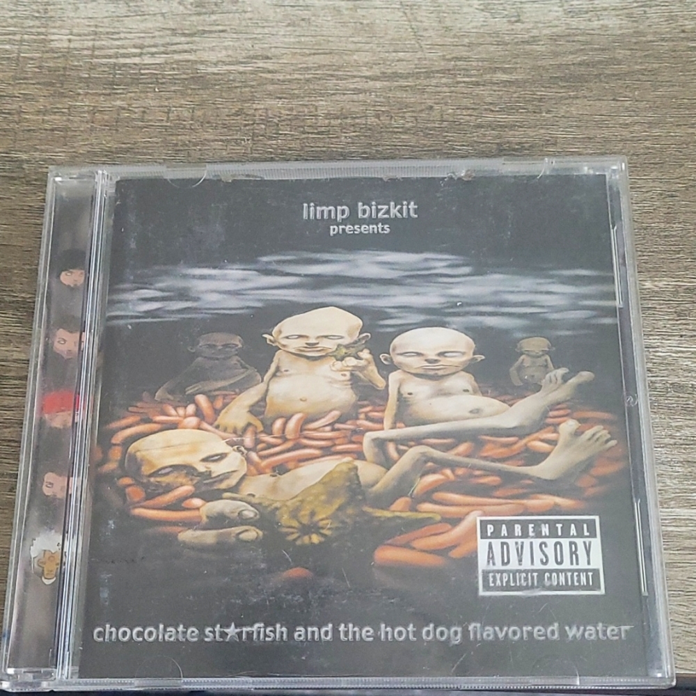LiMP BiZkit "chocolate flavored starfish and the hot dog flavored water.